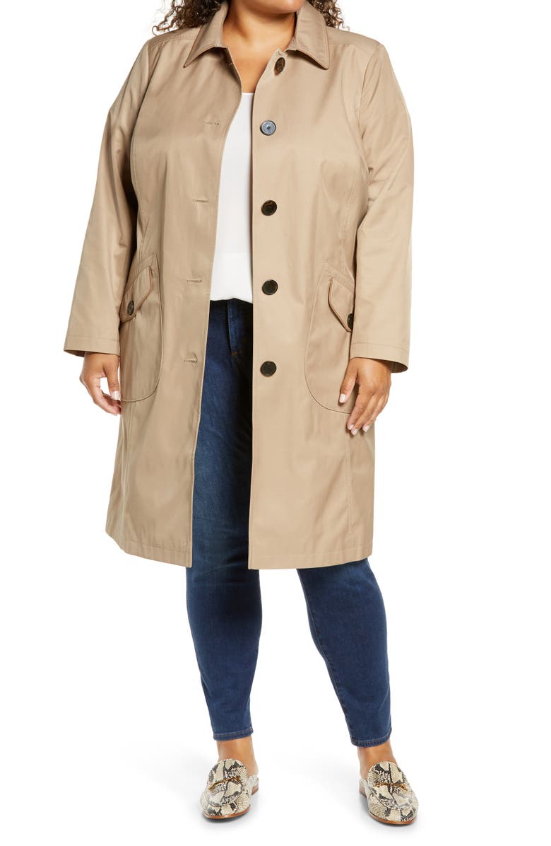 Sam Edelman Water Repellent Trench Coat, Alternate, color,