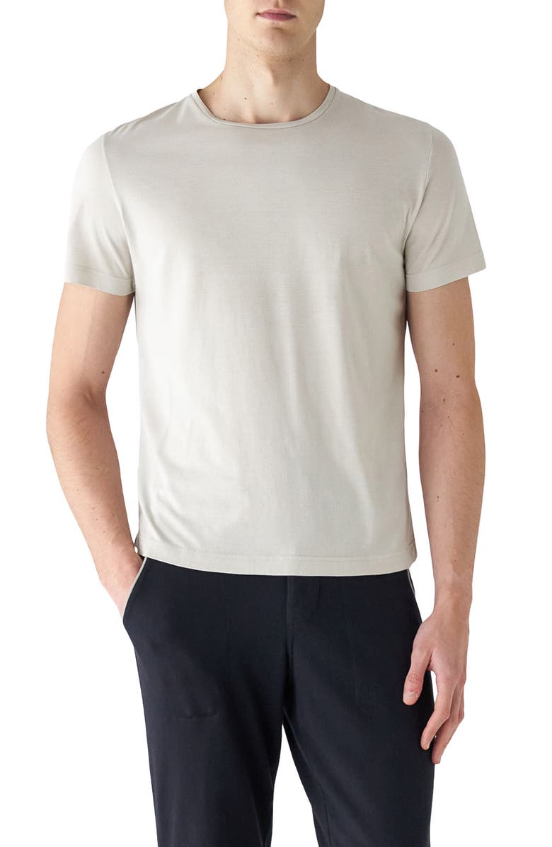 Loro Piana Silk & Cotton T-Shirt, Alternate, color,