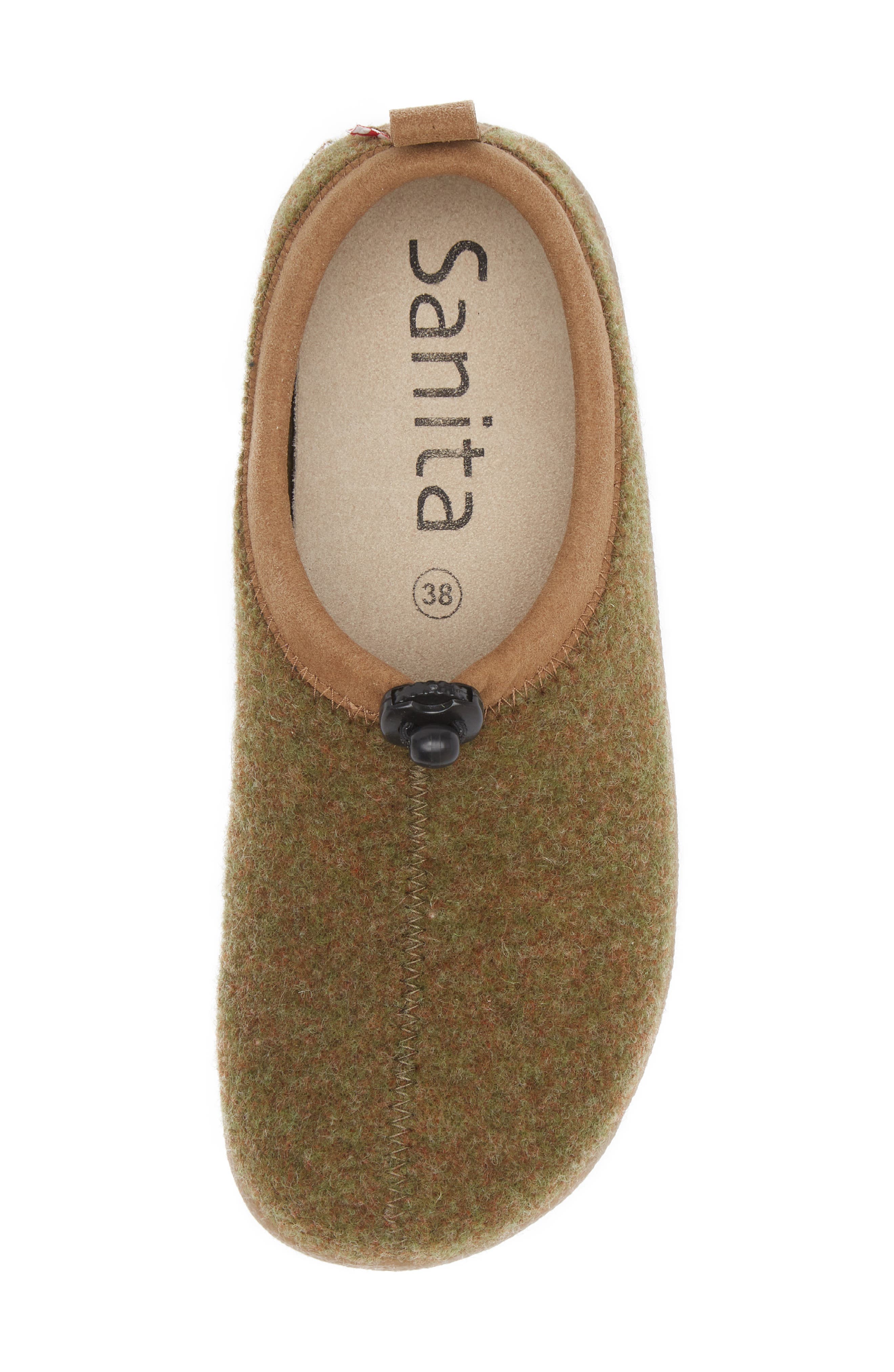 Sanita Samso Wool Felt Flat, Alternate, color, Green