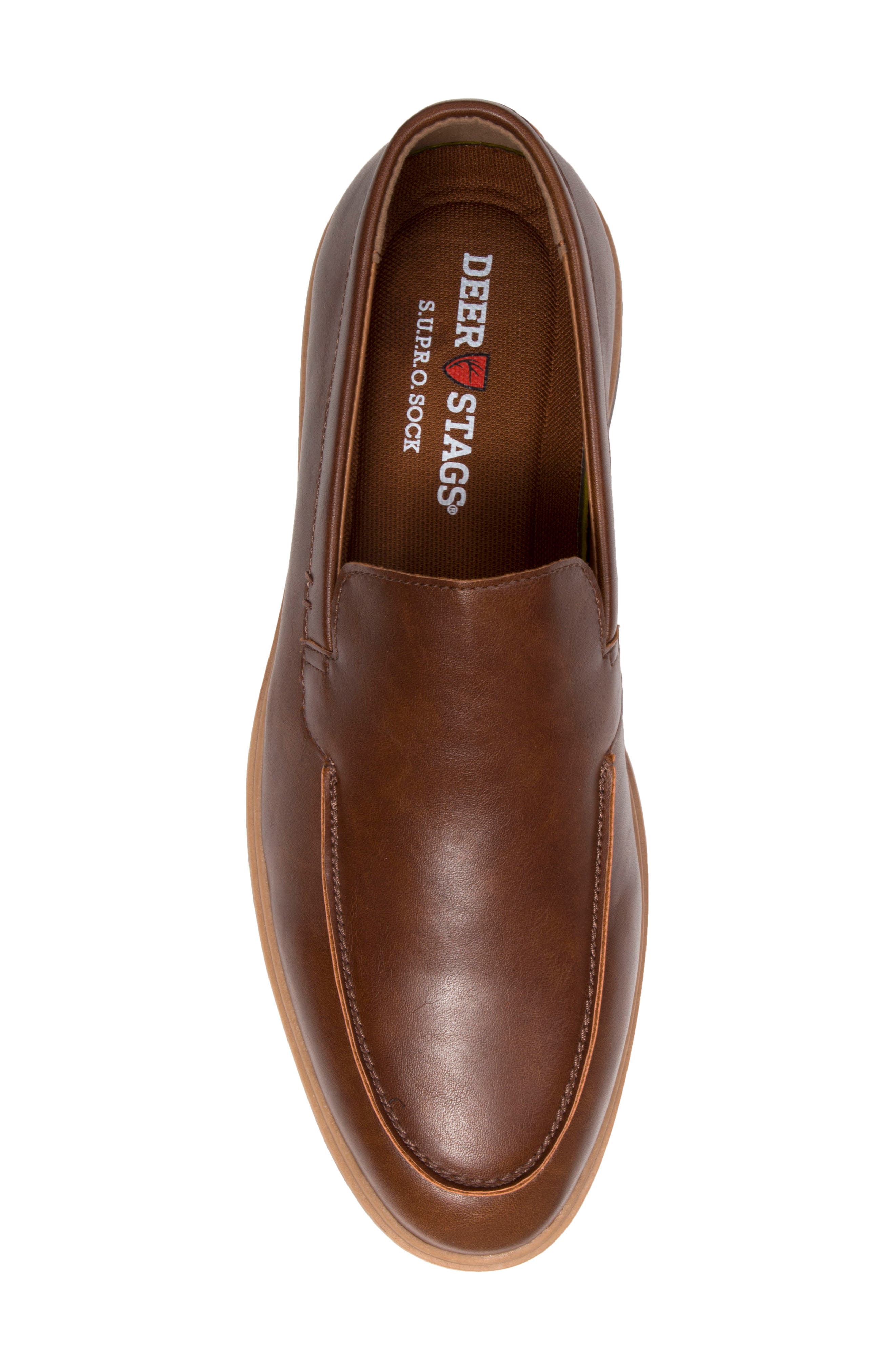 Deer Stags Porto Sneaker, Alternate, color, Brown