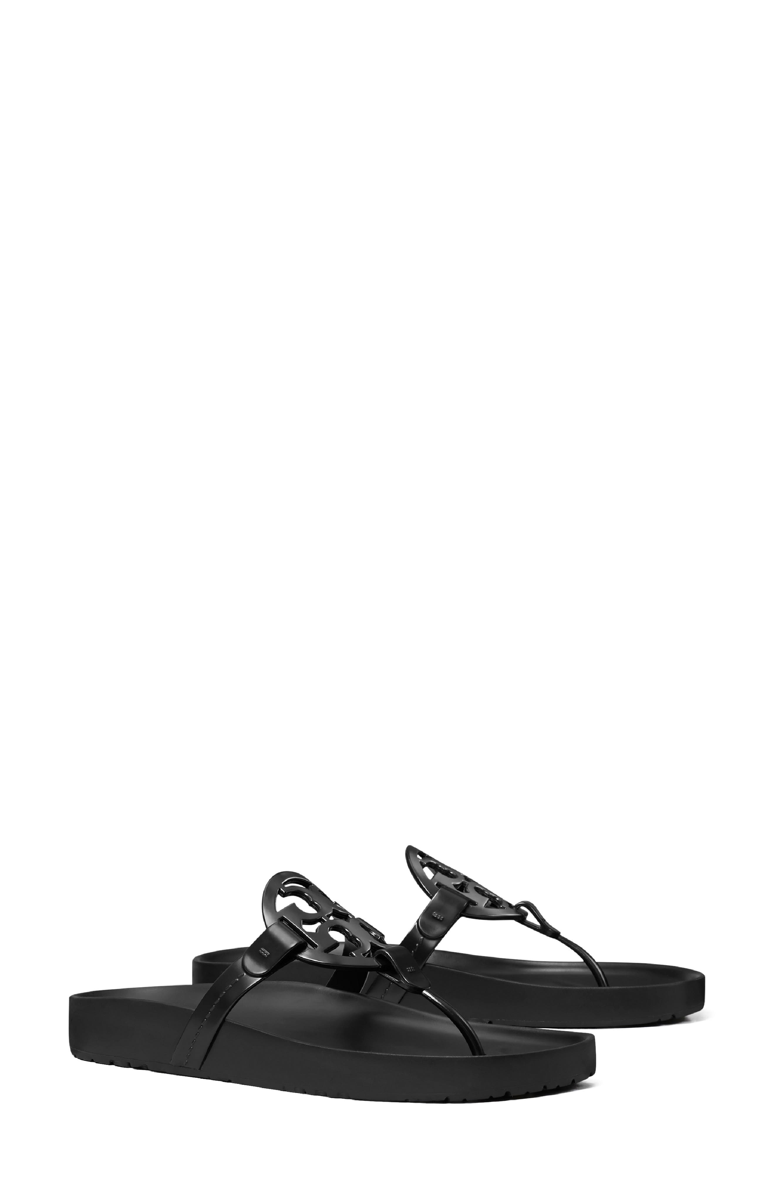 Tory Burch Miller Cloud Lite Flip Flop, Main, color, Perfect Black