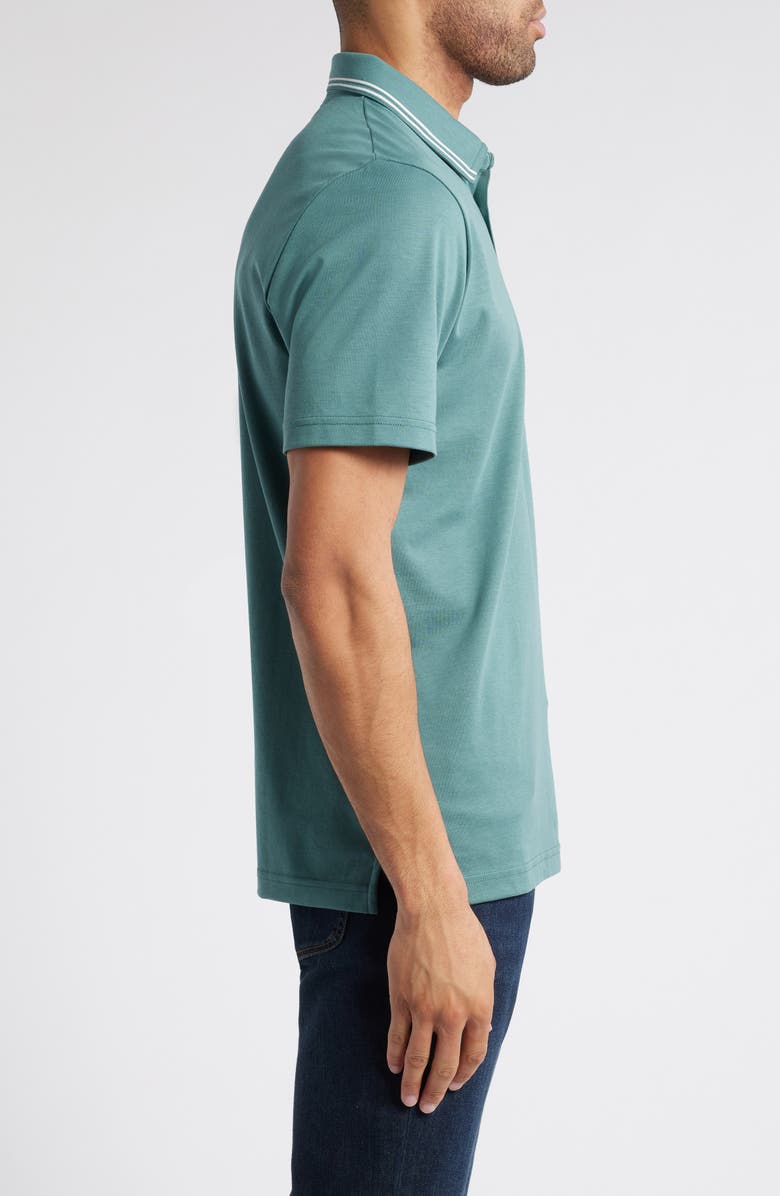 TravisMathew Patron Parade Polo, Alternate, color, Silver Pine