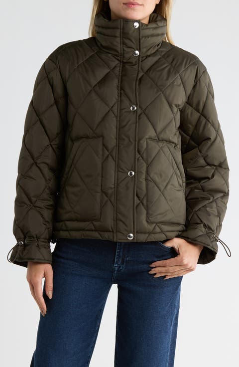 Patch Pocket Quilted Jacket