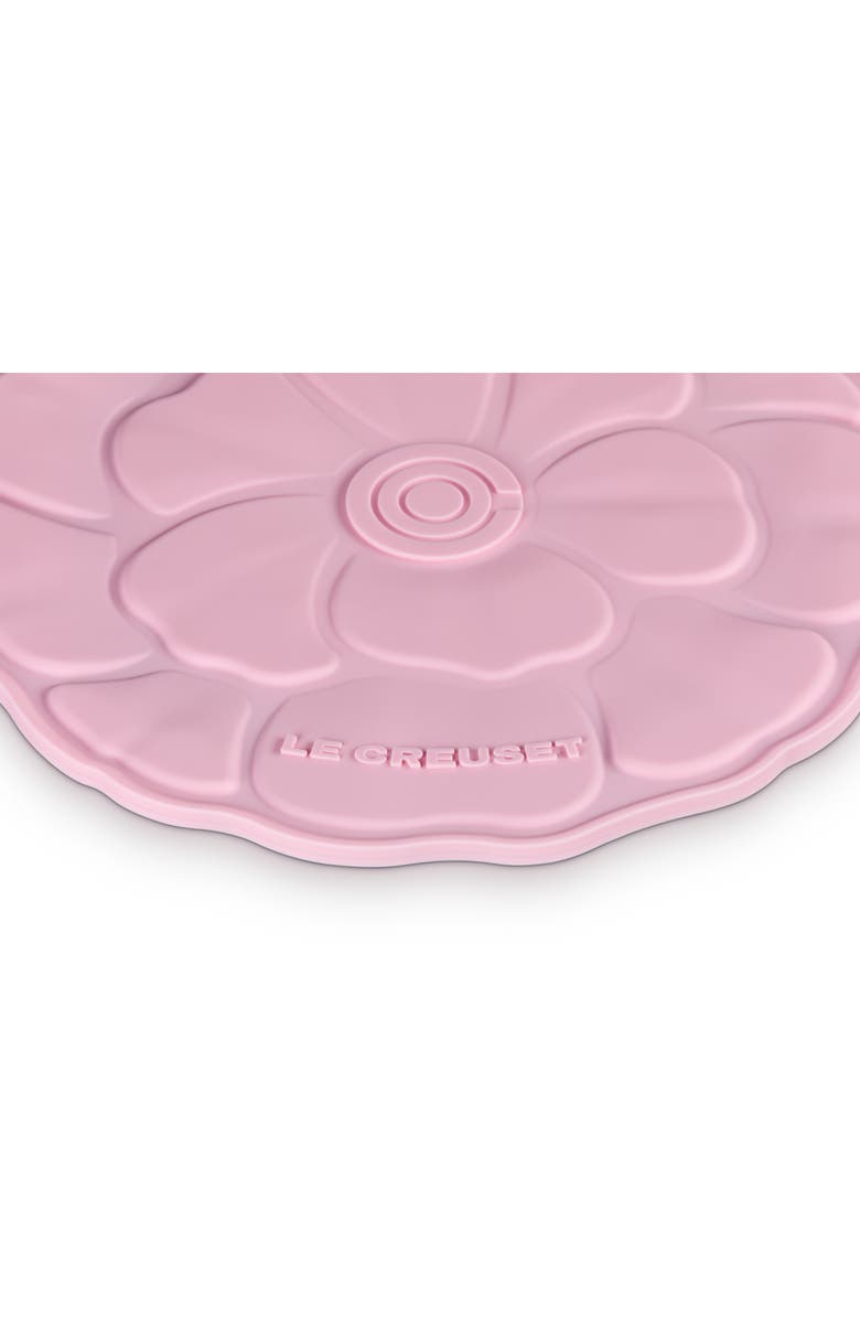 Le Creuset Silicone Petal Trivet, Alternate, color, Powder Pink
