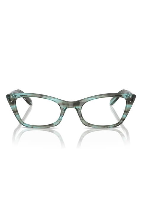 Lady Burbank 49mm Small Cat Eye Optical Glasses
