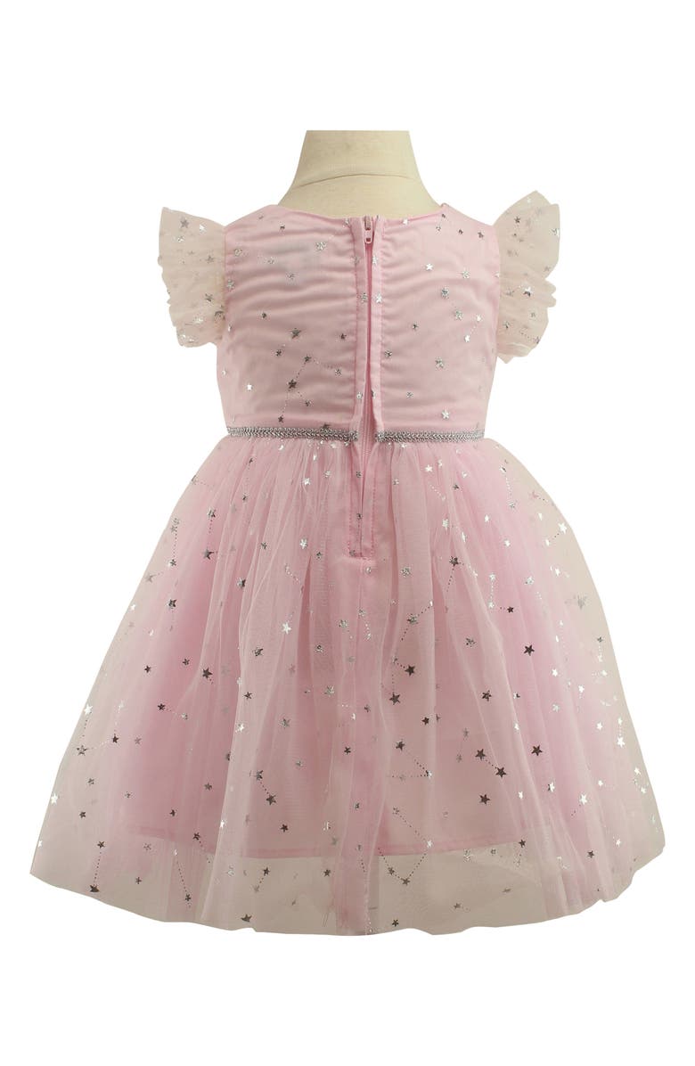 Popatu Kids' Foil Star Tulle Party Dress, Alternate, color, 