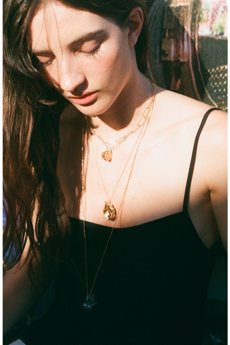 Paolo & Francesca Necklace, Alternate, color, GOLD