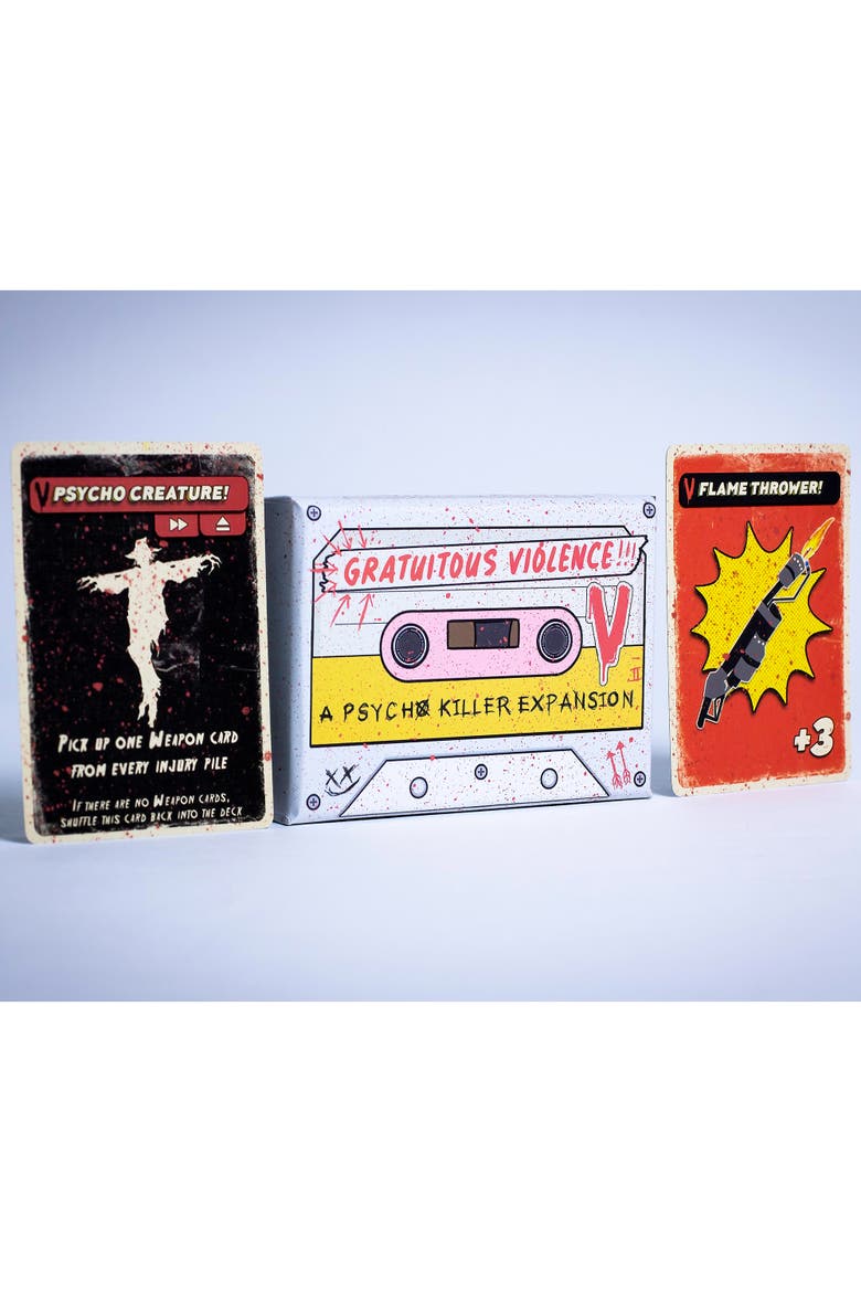 Gratuitous Violence Adult Horror Card Game, Alternate, color, Multicolored