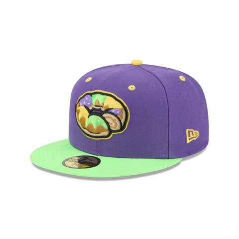 Men's New Era  Purple Biloxi Shuckers Theme Nights 59FIFTY Fitted Hat