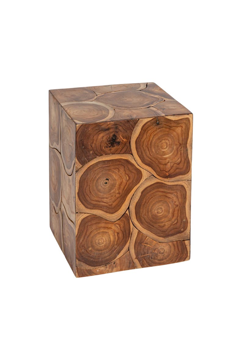 Square End Table, Main, color, Natural