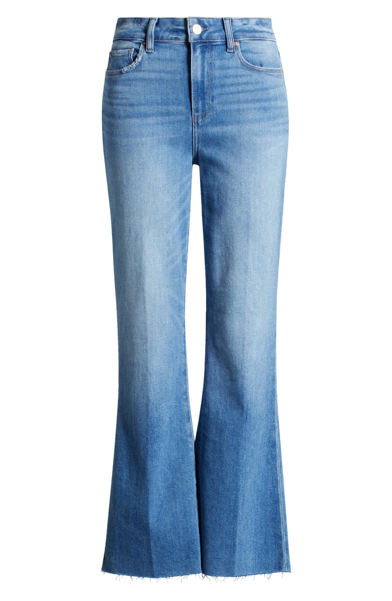 PAIGE Laurel Canyon Raw Hem Bootcut Jeans, Alternate, color, Mesmerize