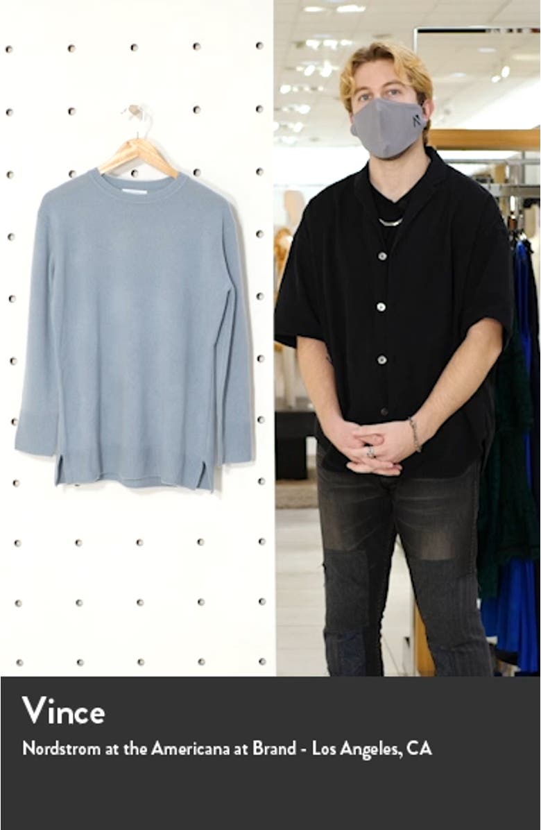 Cashmere Tunic Sweater, sales video thumbnail