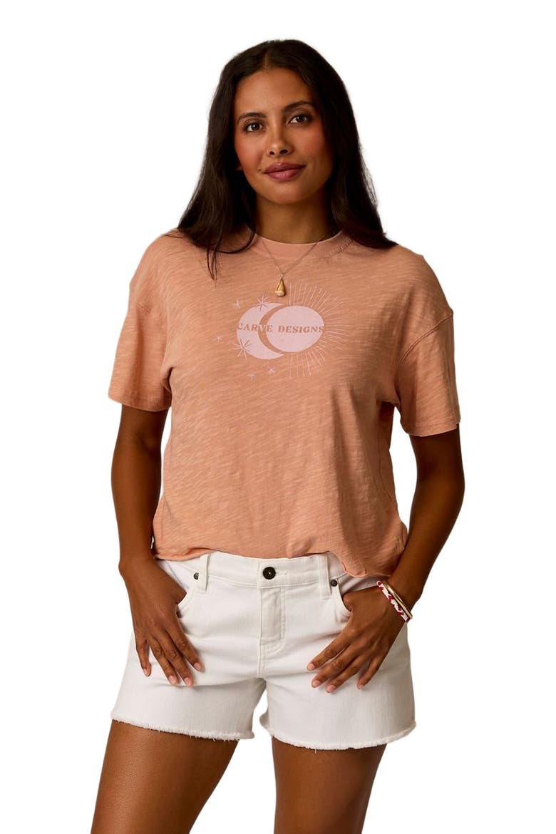 Parker Graphic Tee, Main, color, Crema Celestial