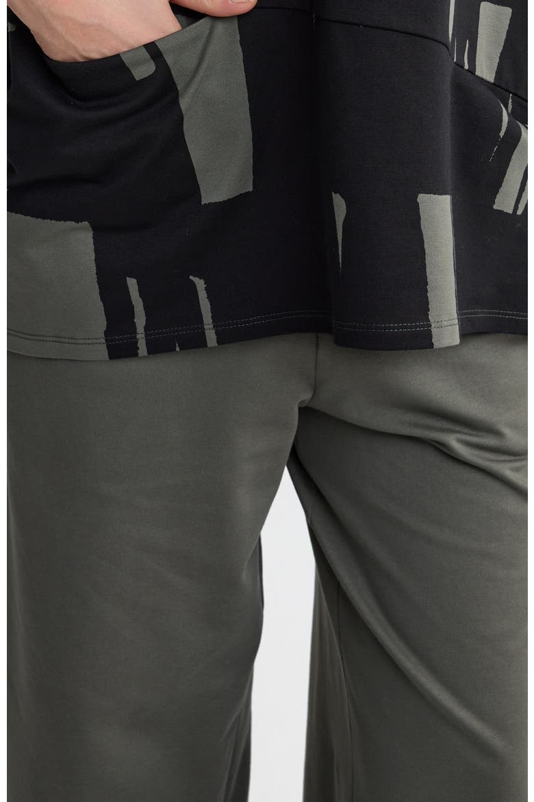 Serenna Cropped Darted Pants, Alternate, color, Khaki