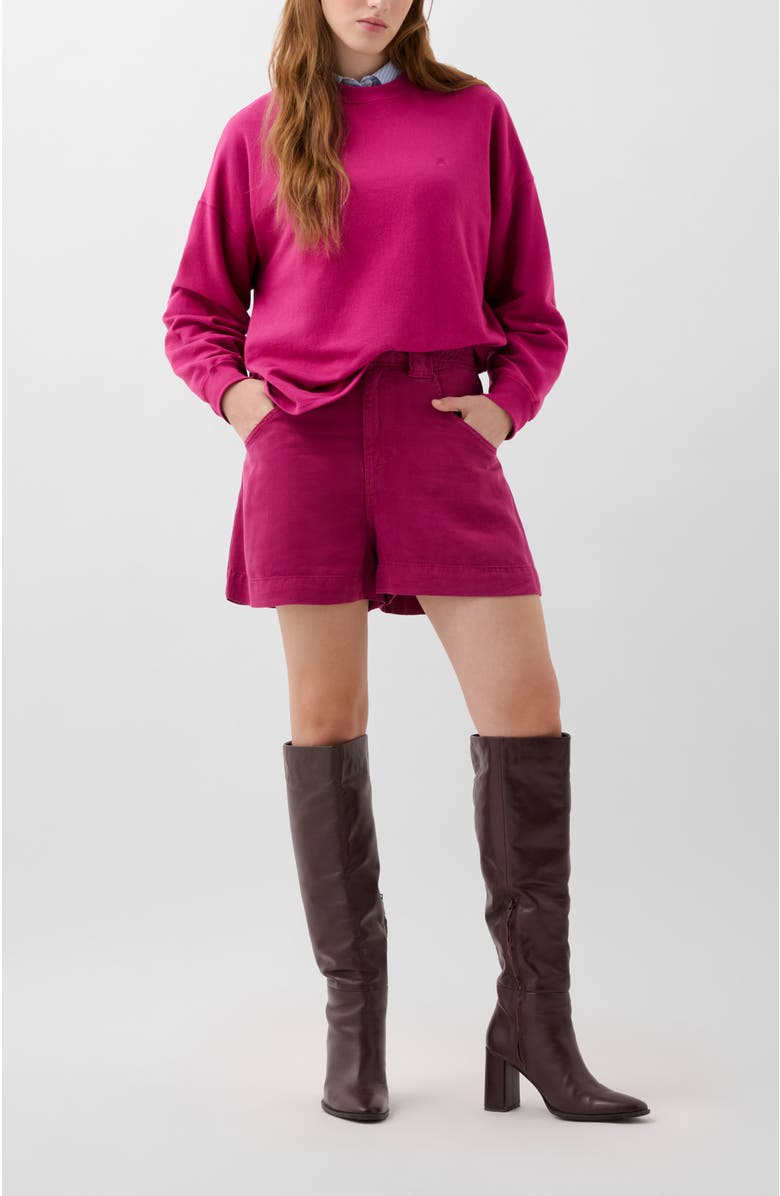 Scalpers Softy Basic Sweater, Alternate, color, Bouganville