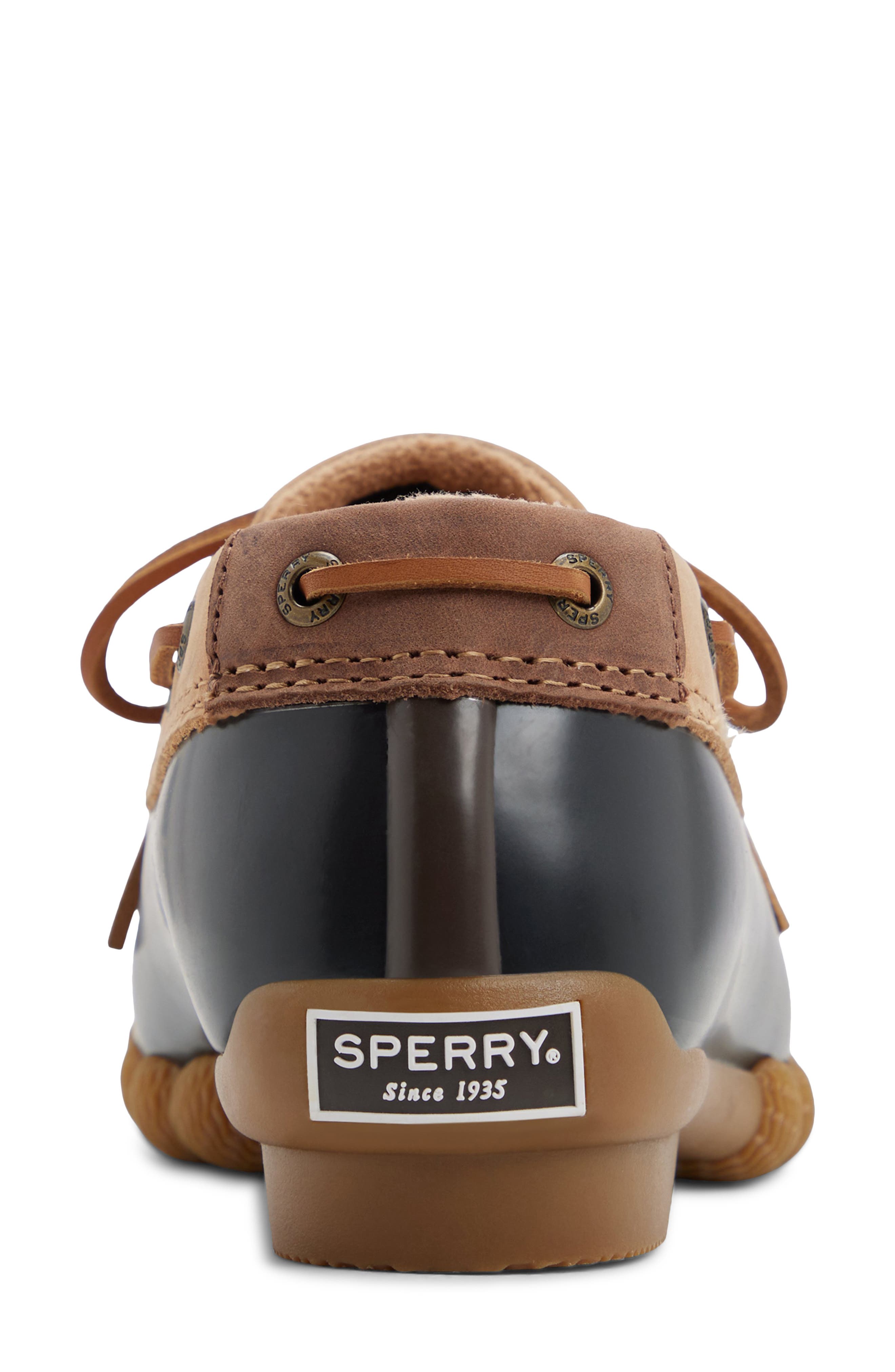 Saltwater Waterproof Duck Shoe, Alternate, color, LIGHT BROWN
