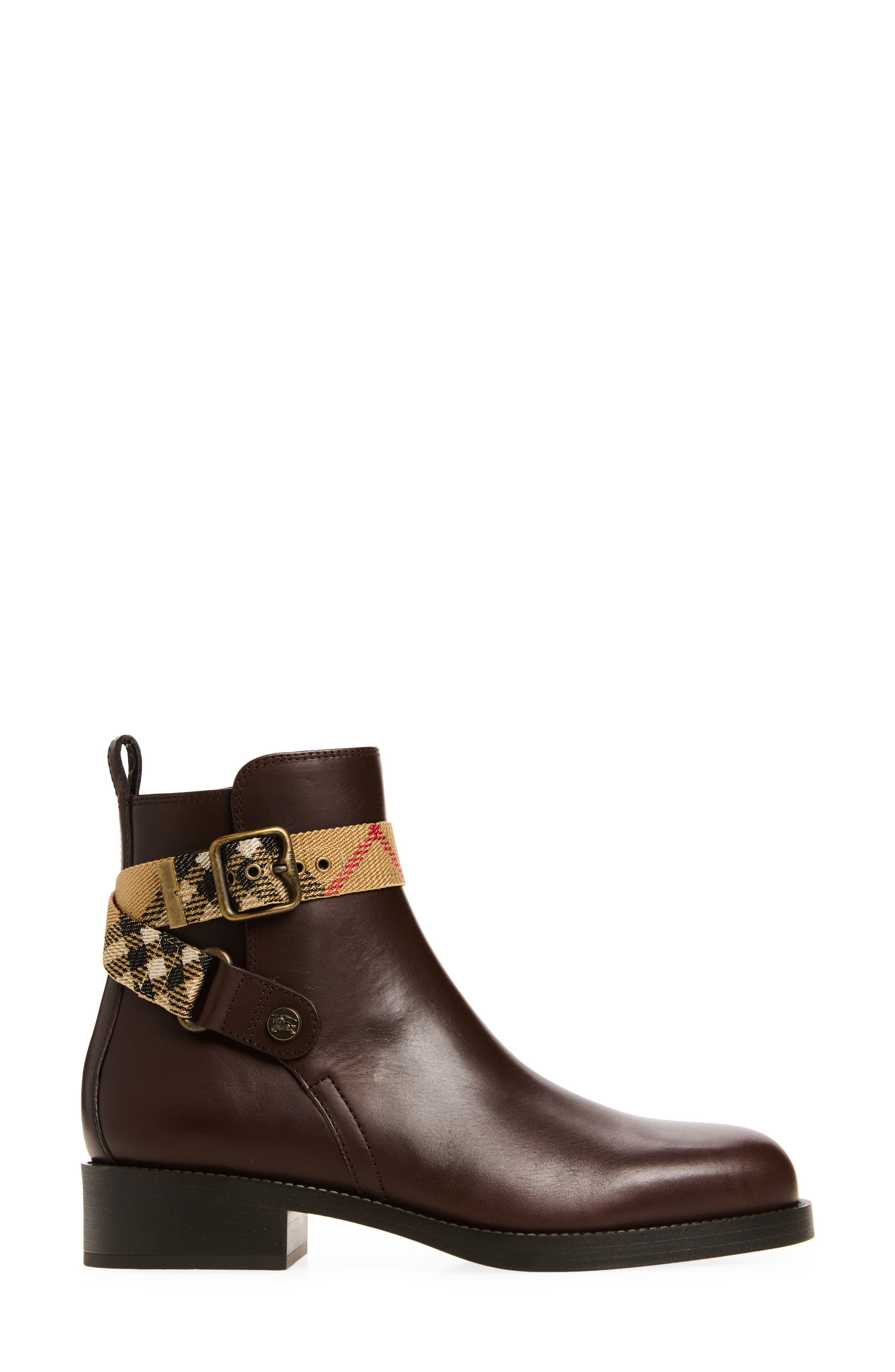 Huntley Belted Bootie, Alternate, color, TREACLE BROWN
