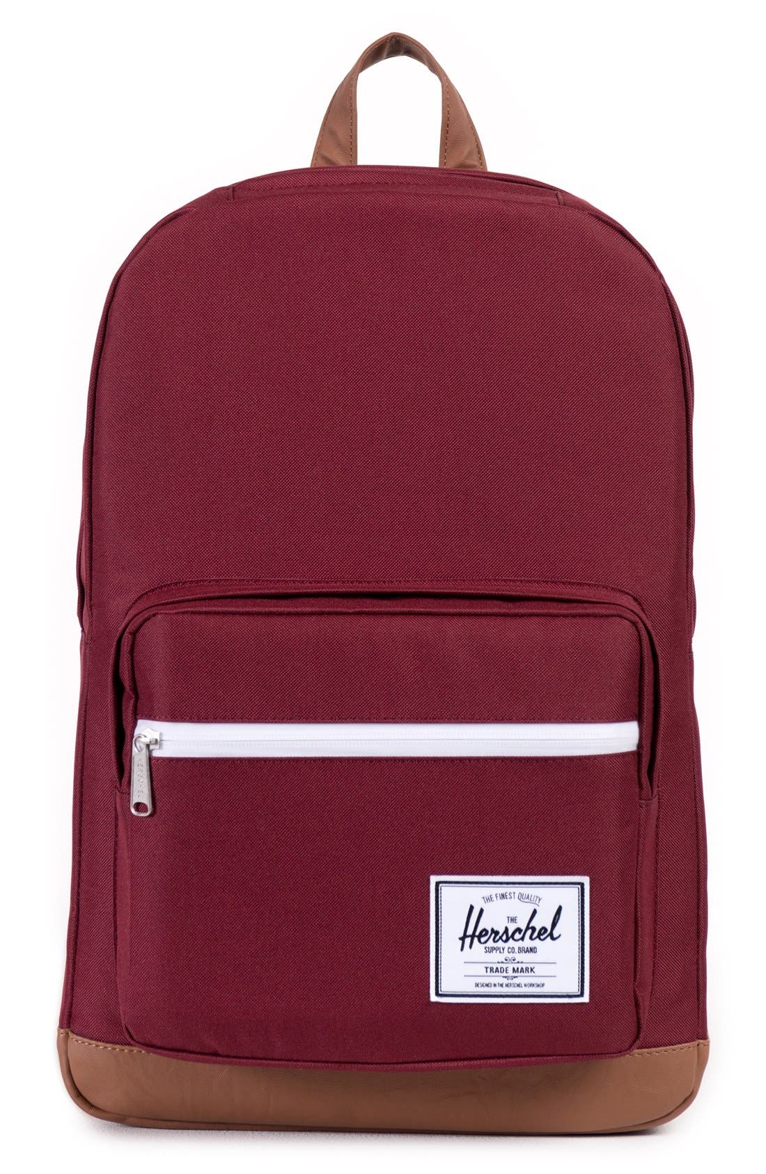 Pop Quiz Backpack, Main, color, WINDSOR WINE/ TAN