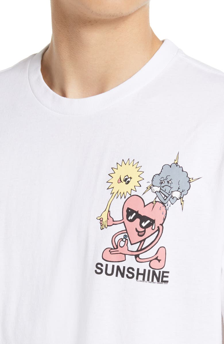 AllSaints Men's Sunshine Graphic Tee, Alternate, color,