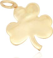 The Lovery Fine Jewelry Gold Clover Charm