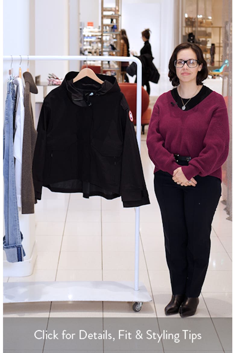 Canada Goose Tofino Hooded Rain Jacket (Women) | Nordstrom