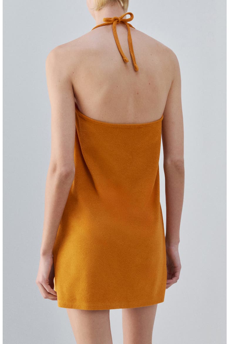 Terry Halter Nightgown, Alternate, color, ORANGE