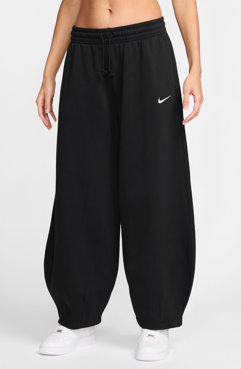 Nike Sportswear Phoenix Oversize Tapered Fleece Sweatpants, Main, color,