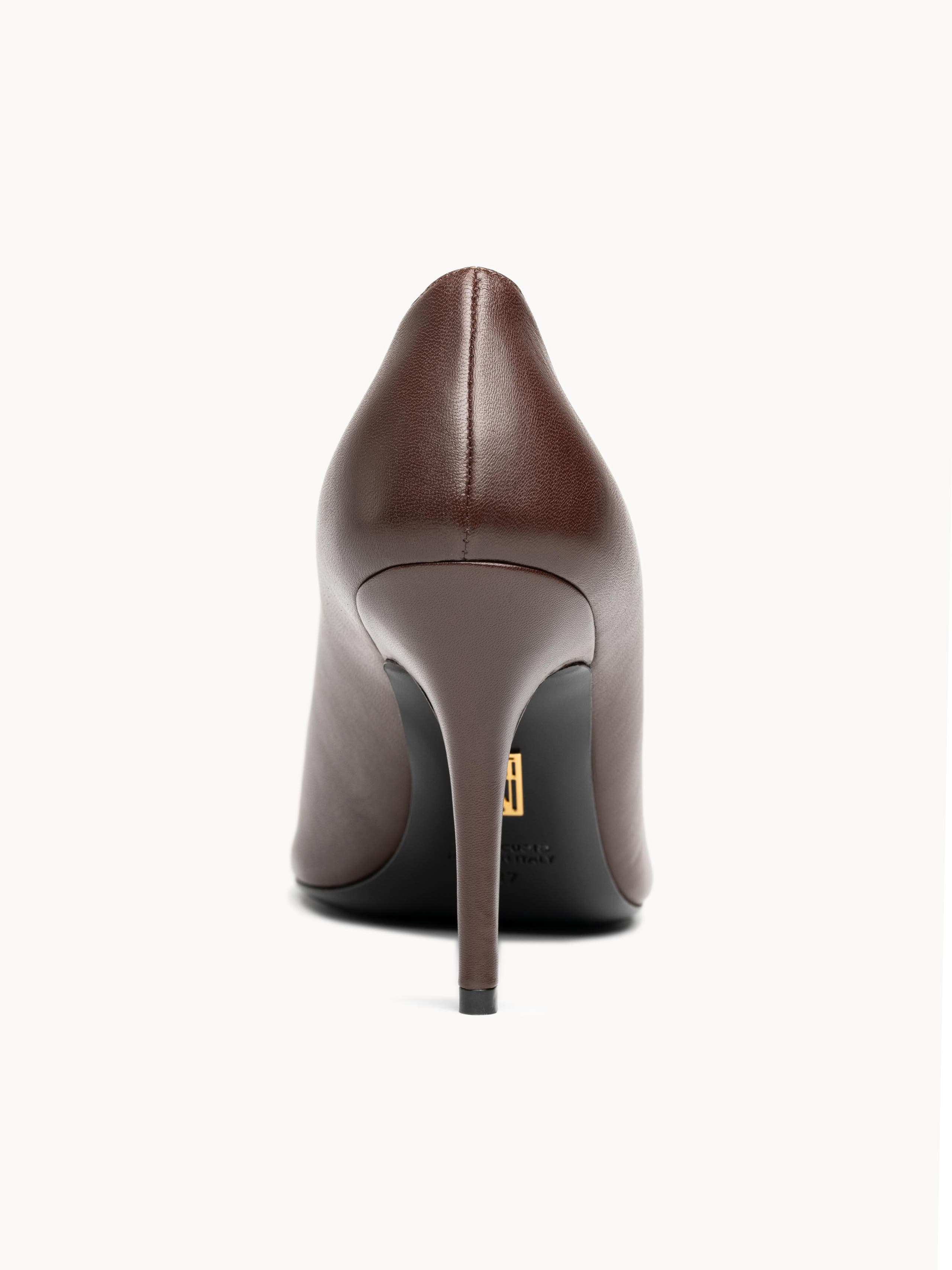Britt Netta Cosmo Pump, Alternate, color, Chocolate