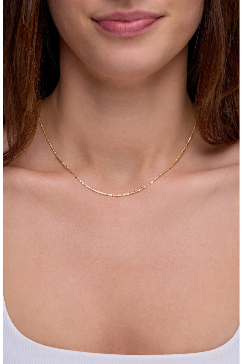 14K Gold Chain Necklace, Main, color, 14K YELLOW GOLD