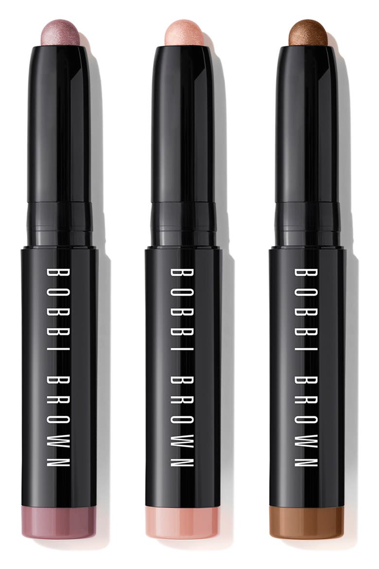Soho Glow Mini Long-Wear Cream Eyeshadow Stick Trio, Alternate, color, NO COLOR