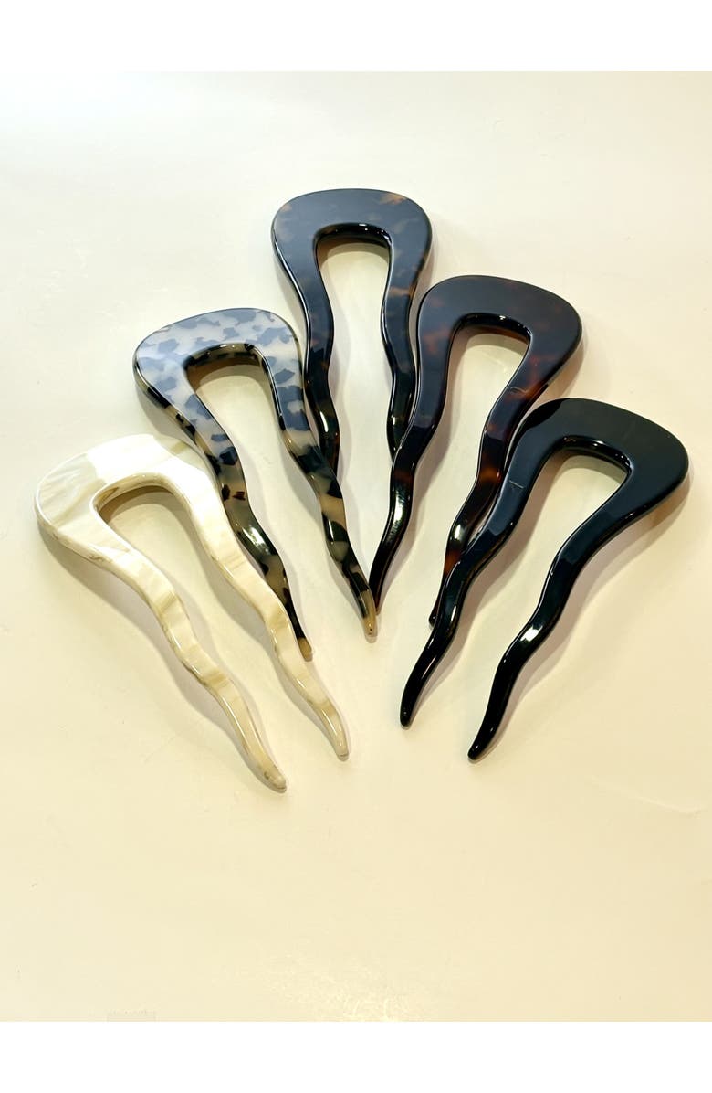 Ficcare Jada Large Chignon Stick, Alternate, color, Dark Tortoise