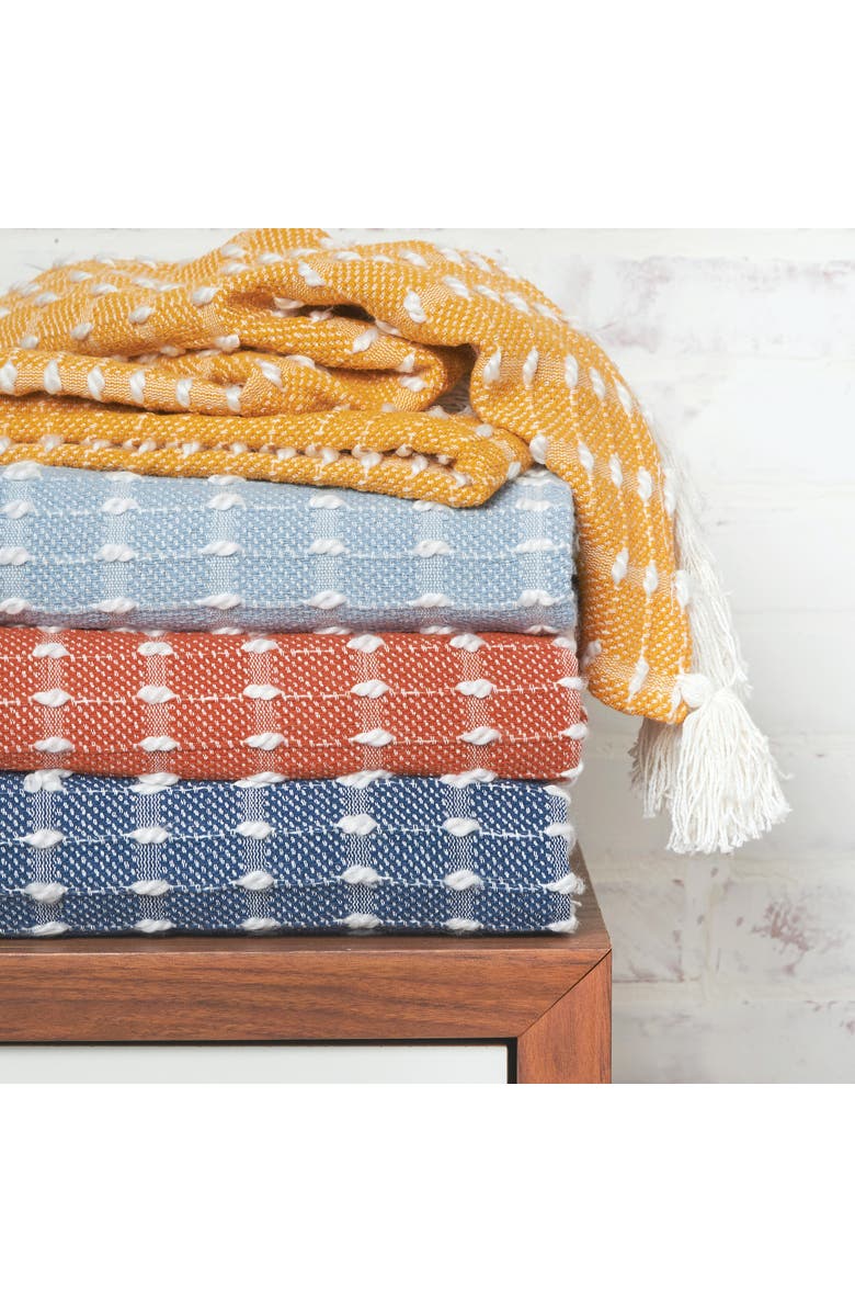 carol
frank 50" x 60" Riley Woven Throw, Alternate, color, Yellow