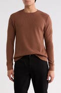 Vince Crewneck Cotton Thermal Sweater