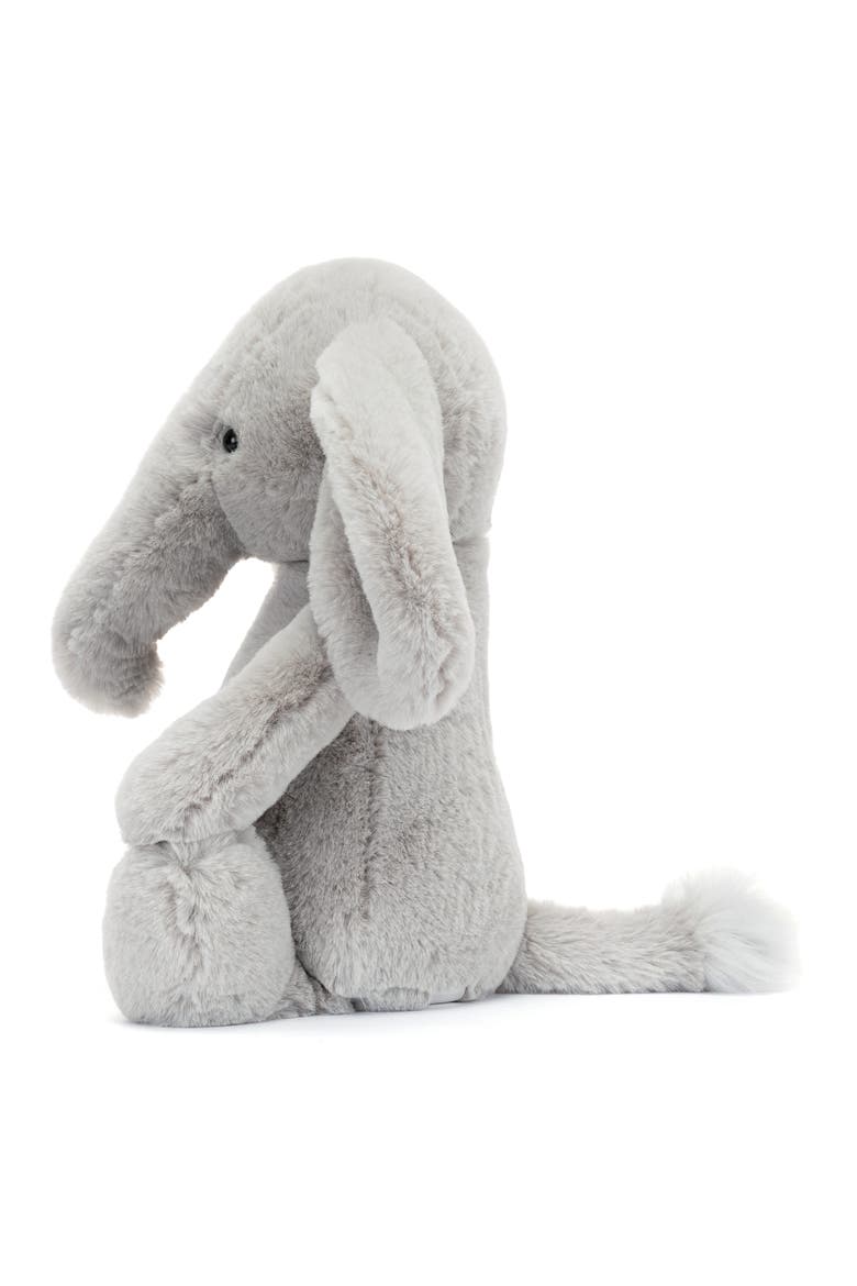 Thuddeus Bashful Luxe Elephant Stuffed Animal, Alternate, color, GREY