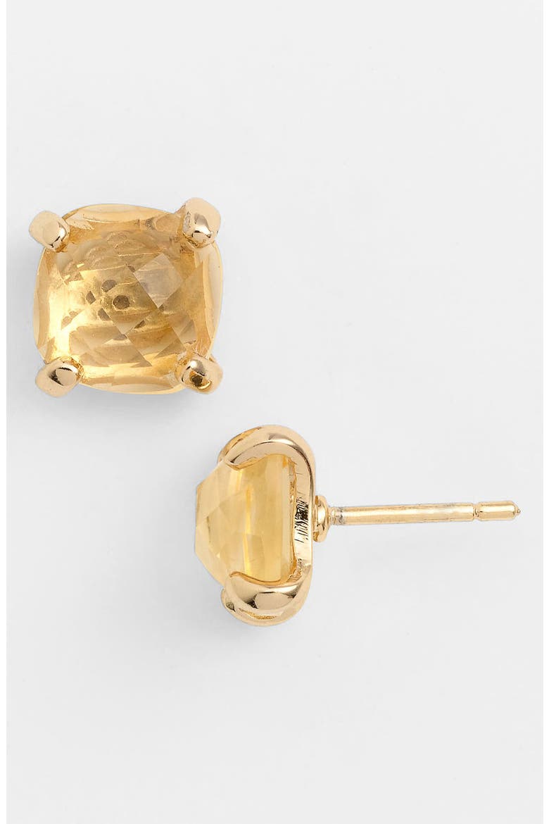 Stud Earrings, Main, color, GOLD/ CITRINE