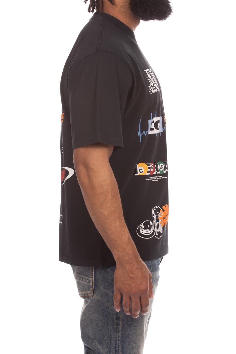 Rich Graphic T-Shirt, Alternate, color, BLACK