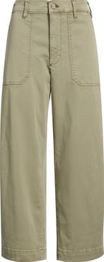 FRAME The Ranger Crop Wide Leg Utility Pants