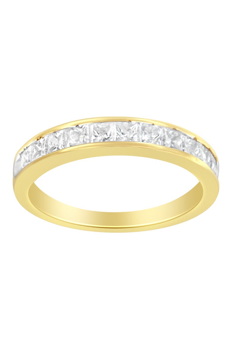 14KT Yellow Gold 1.0 cttw Diamond Channel Band Ring, Alternate, color, Yellow