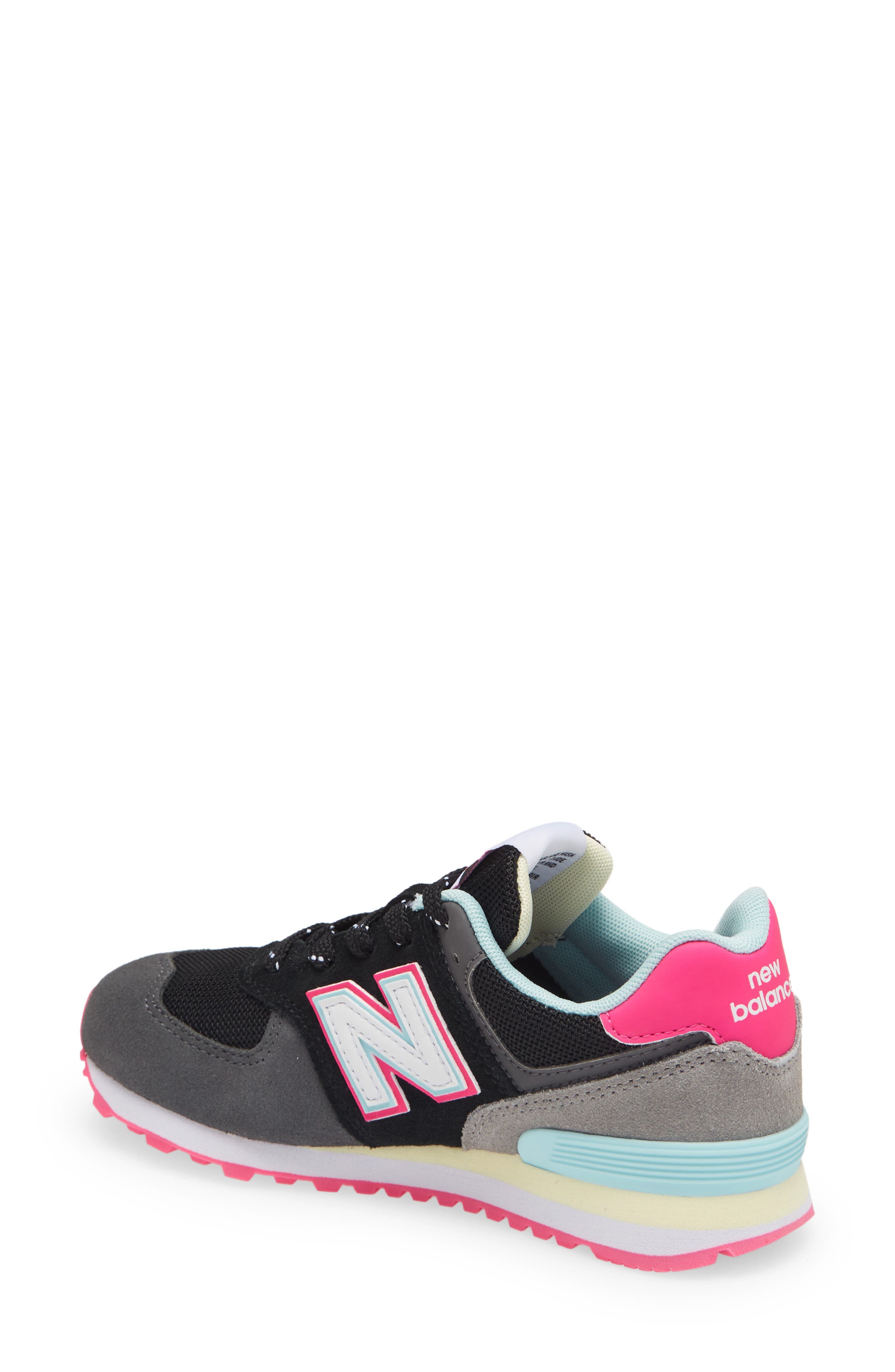 574 Sneaker, Alternate, color, BLACK