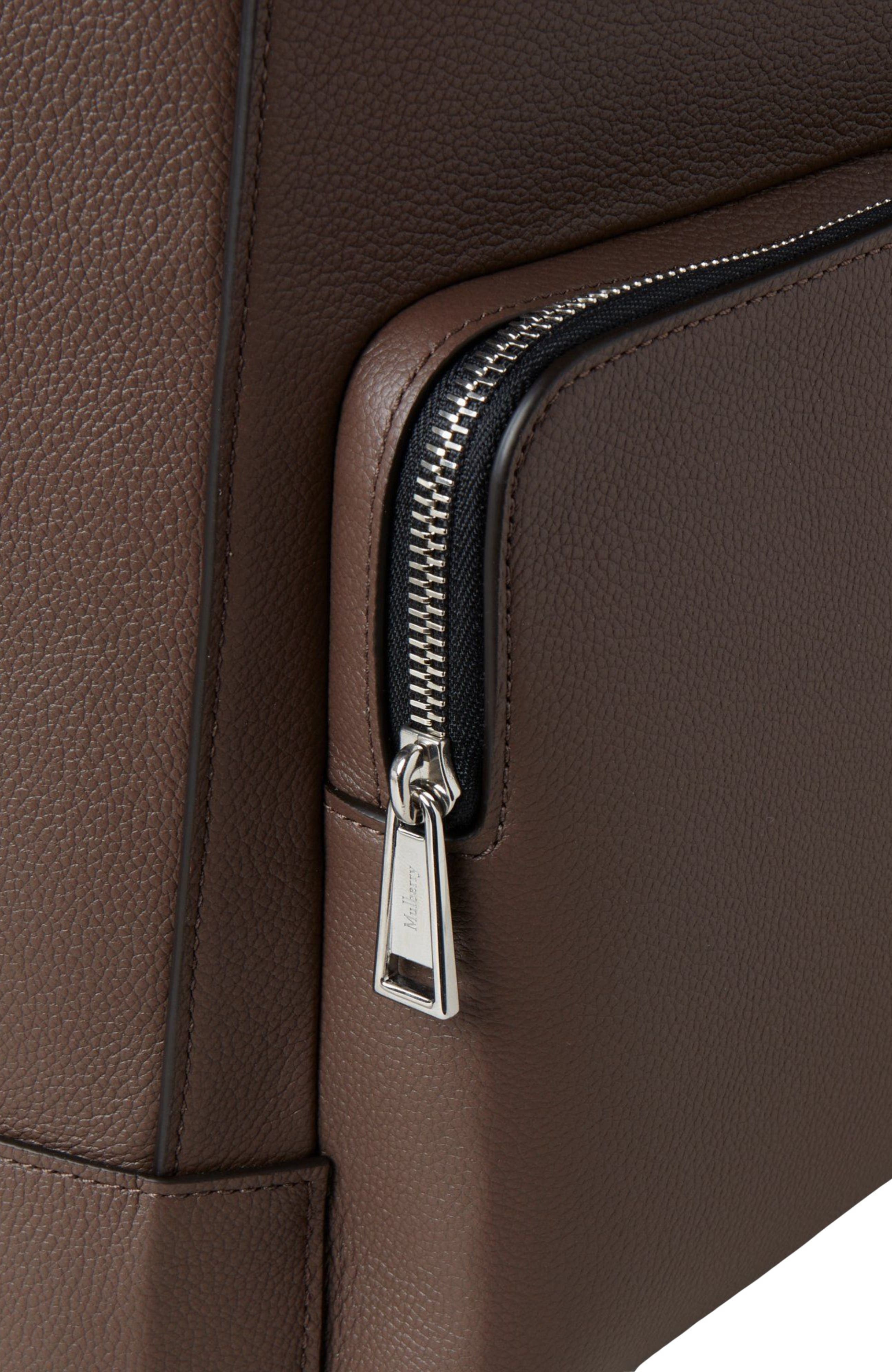 Mulberry Farringdon Leather Backpack, Alternate, color, 