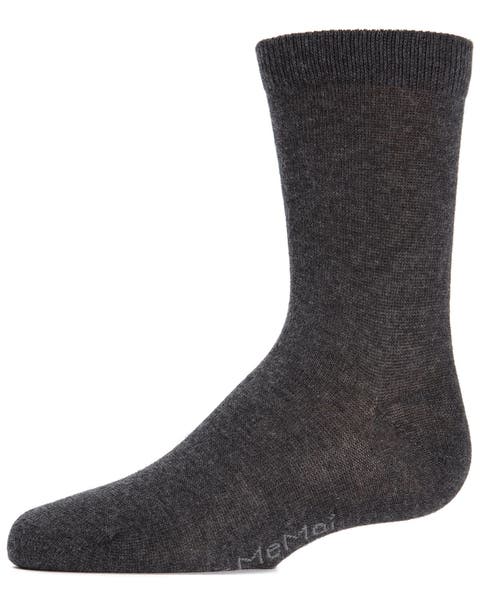 Kids' Basic Cotton Blend Crew Socks (Toddler, Little Kid & Big Kid)