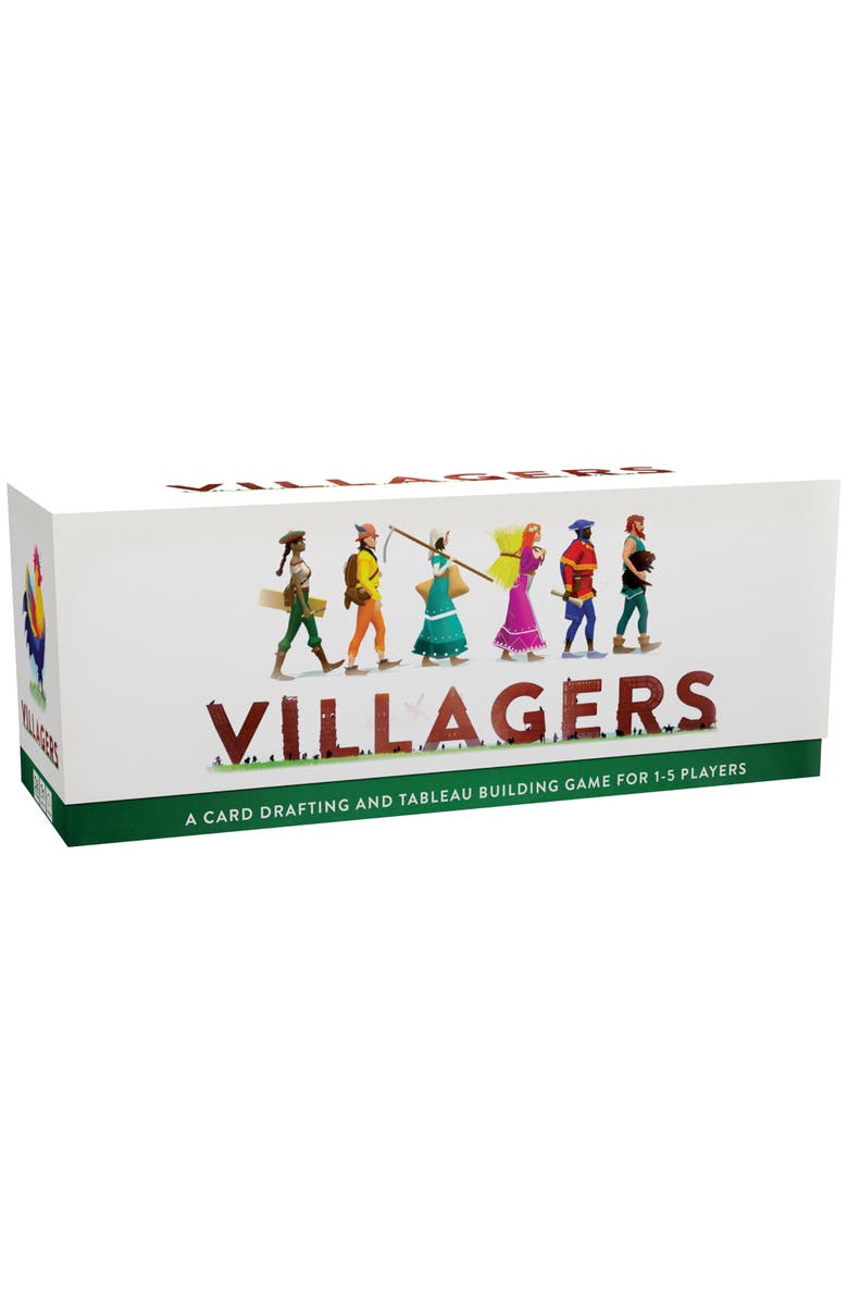 Sinister Fish Games Villagers Shifting Seasons Expansion A Card Drafting & Tableau Building Game 10+, Main, color, 
