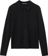 John Varvatos Macra Cashmere & Cotton Polo