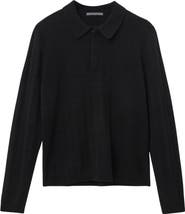 John Varvatos Macra Cashmere & Cotton Polo