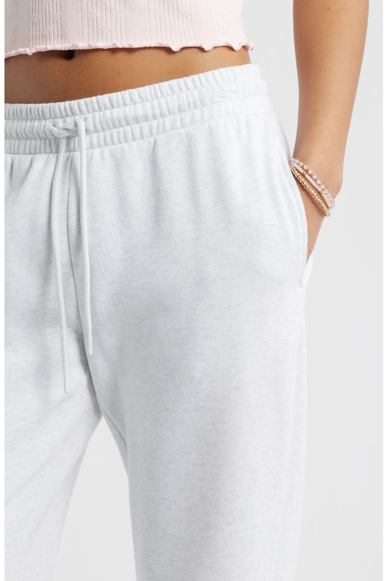 Baggy Flare Leg Sweatpants, Alternate, color, GREY FOG HEATHER