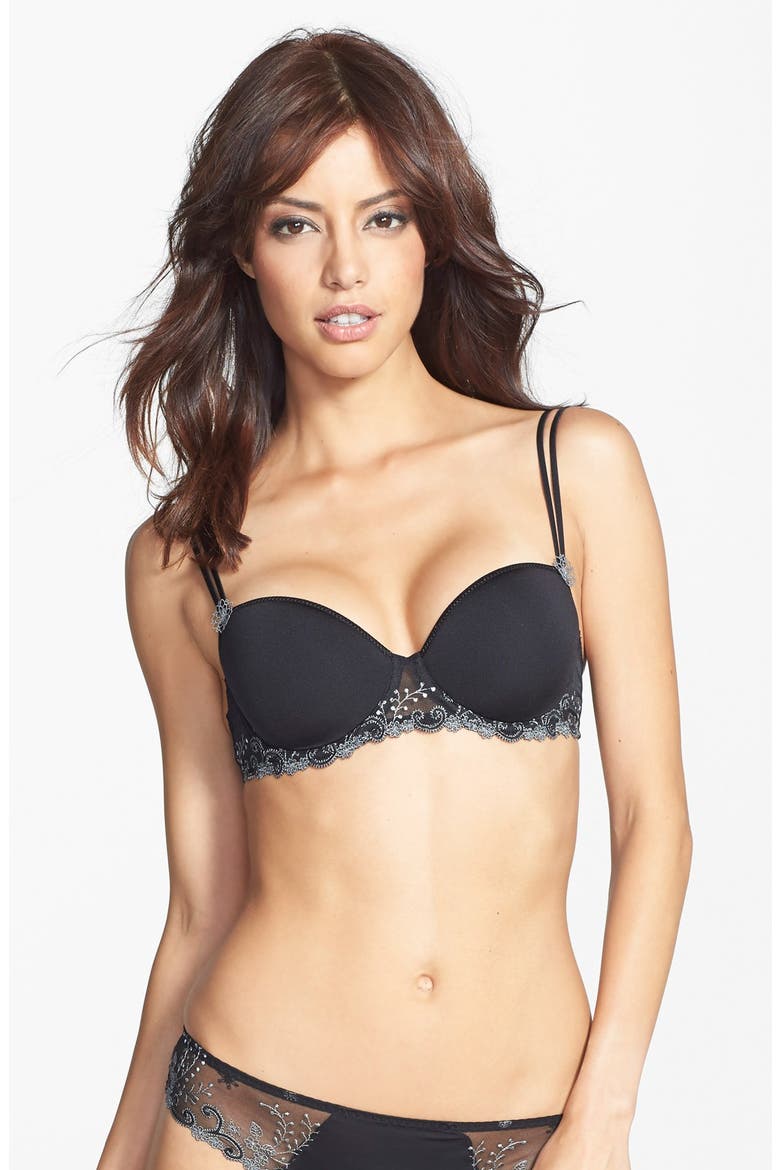 Delice 3D Molded Underwire Demi Bra, Main, color, MOONLIGHT