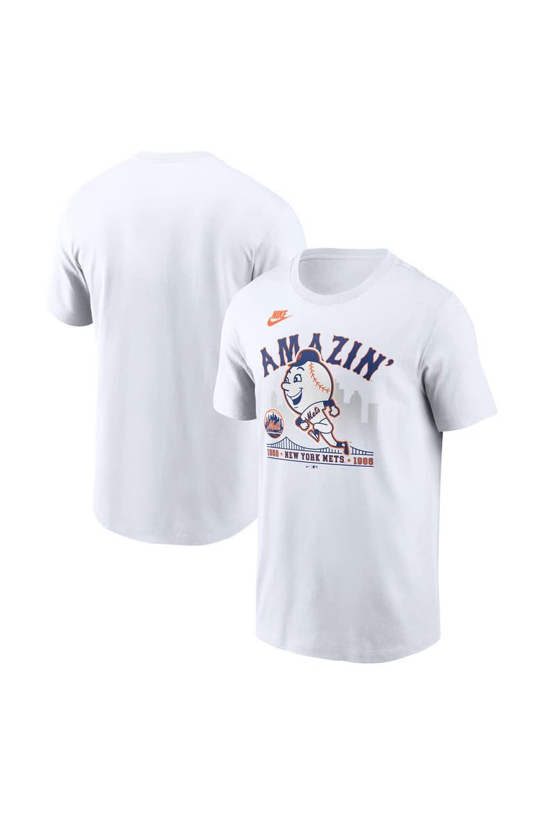 Men's Nike White New York Mets Local Hometown T-Shirt, Main, color, White