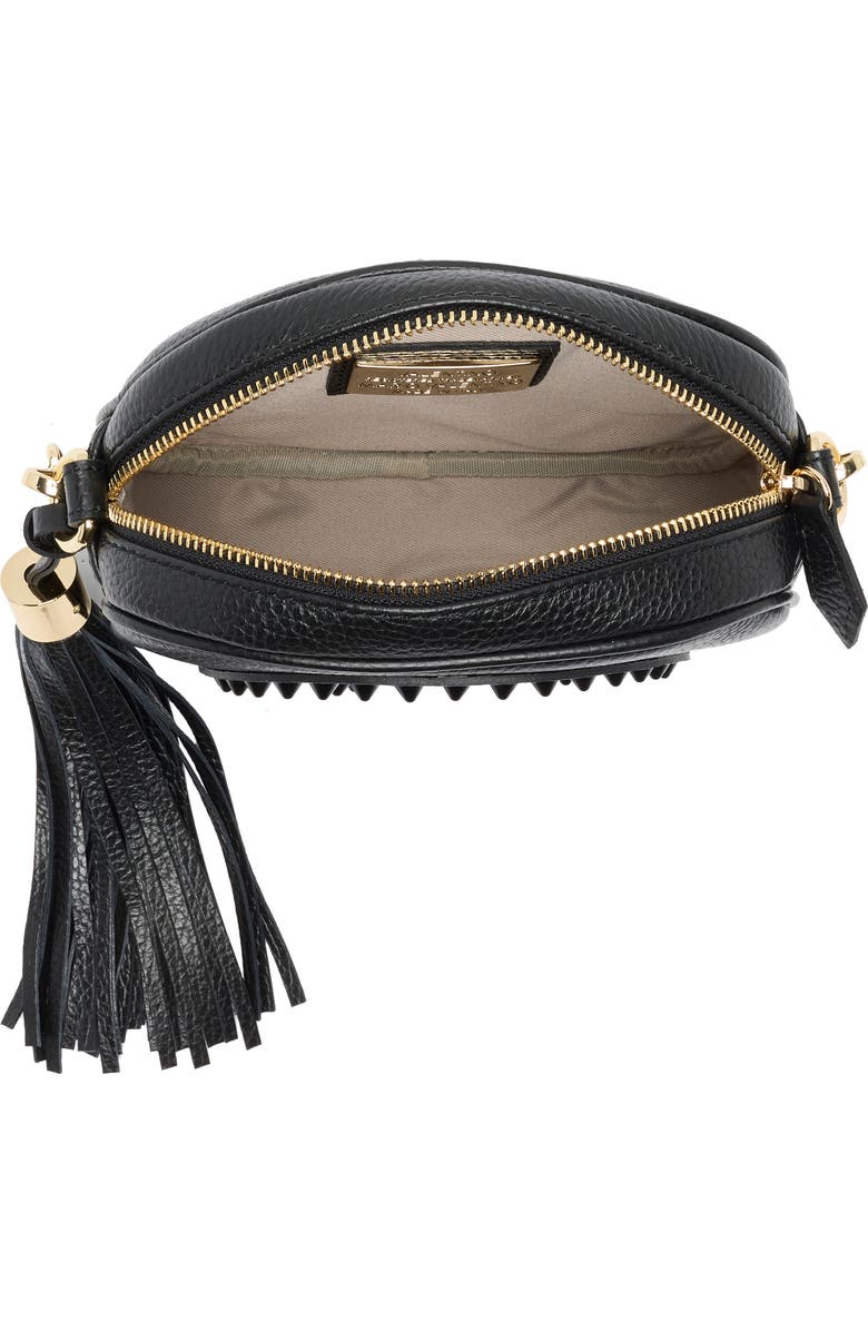 VALENTINO BY MARIO VALENTINO Nina Rockstud Leather Crossbody Bag, Alternate, color,