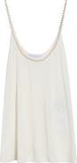 Stella McCartney Faux Pearl Embellished Camisole