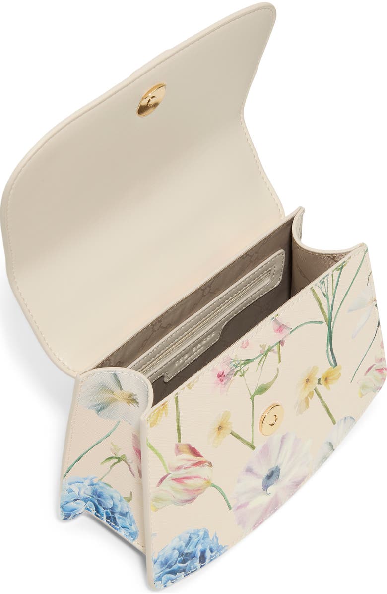 Ted Baker London Posey Anna Faux Leather Crossbody Bag, Alternate, color, Pastel Multi